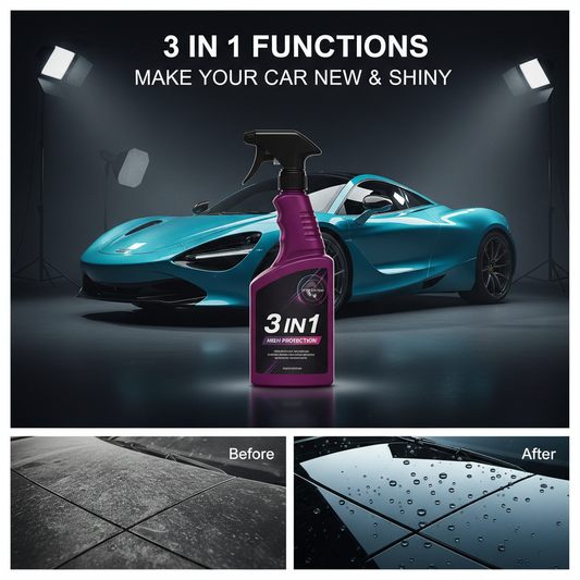 3-in-1 Ceramic Coating - Realistic Photography