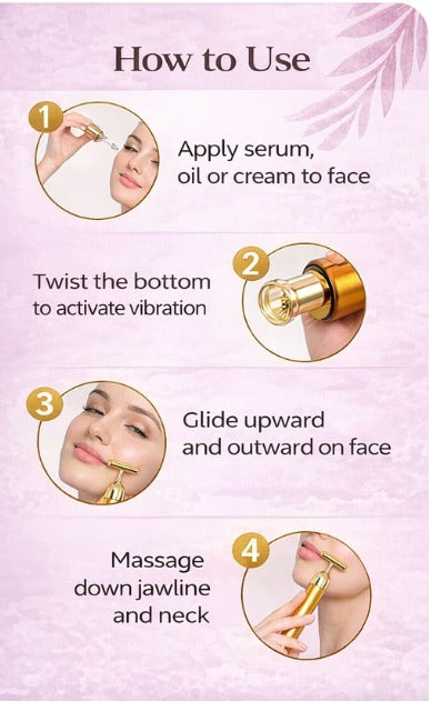 BEAUTY 24K FACE MASSAGER - FACIAL MASSAGER