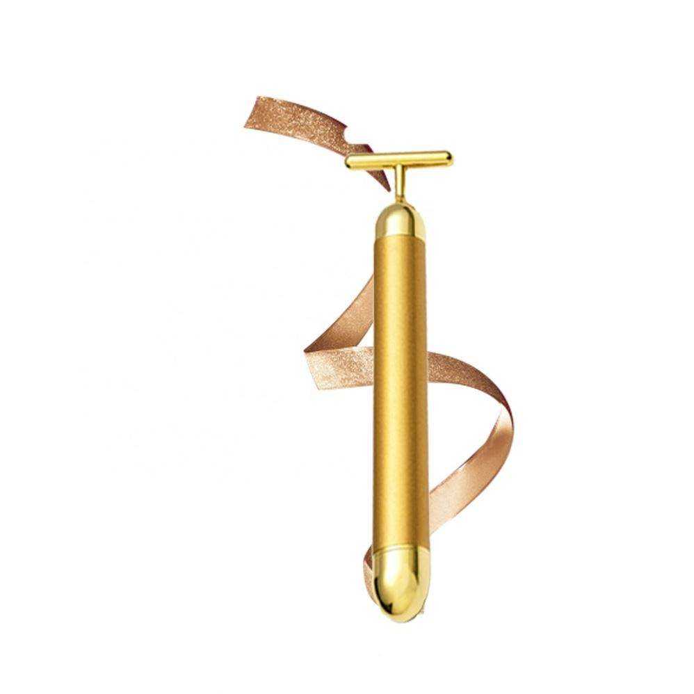 24K Gold Face Massager - Vibrating Facial Tool