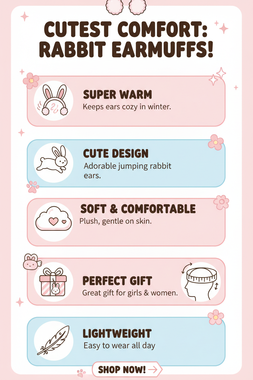 Rabbit Ear Muffs Benefits