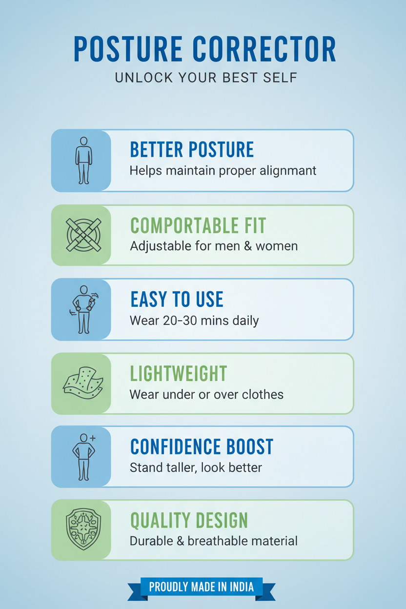 Posture Corrector Simple Benefits